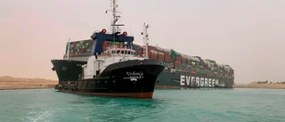 Suez-stopp förvärrar varubrist