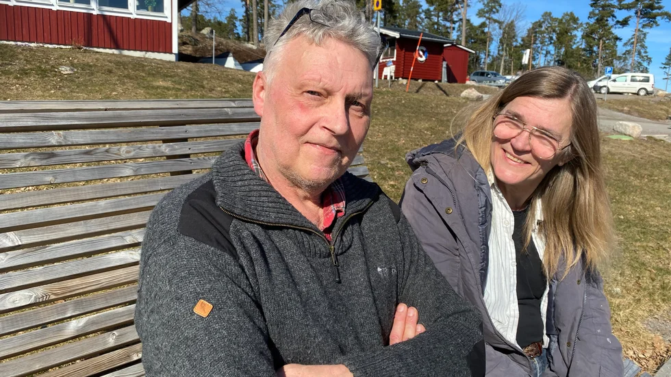 "Vi önskar att politikerna dammar av de gamla planerna så att det kan byggas mer här i Sankt Anna", säger Johan Bergström som tillsammans med Ethel Hartmann driver Sankt Annagården.
