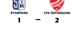 Peter Berglund enda målskytt när Storfors föll