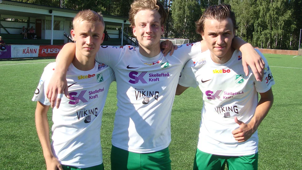Carl From, Eric Hedlund och Milan Marklund svarade för Moröns mål i 4–1-segern mot Alvik.