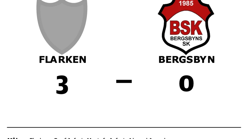Flarken vann mot Bergsbyn