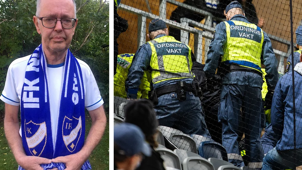 Christer Holmgren svimmade på ståplats under allsvenska mötet mellan Sirius och IFK Norrköping. Men på söndag står han på Curva Nordahl igen.