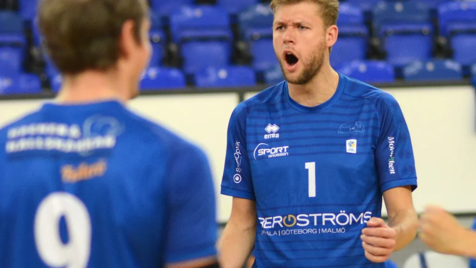 Gianno Beij har spelat i den högsta serien i Nederländerna och stod för en stark debut i Uppsala.