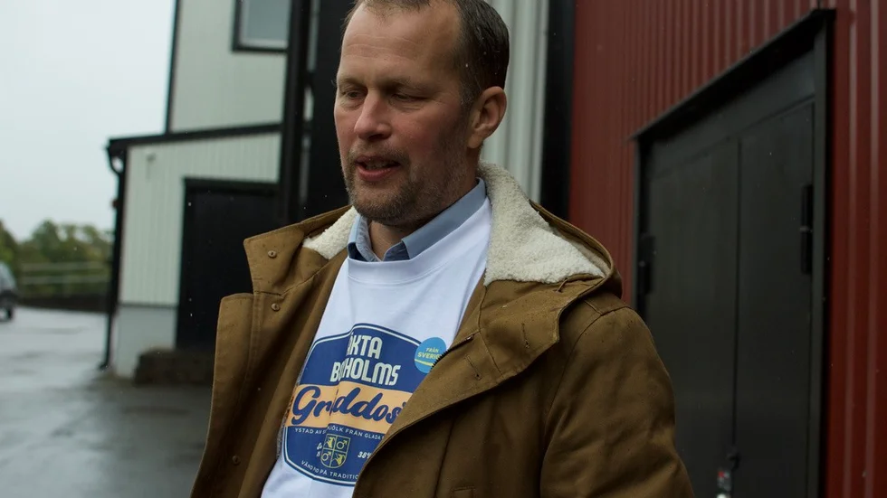 Anders Birgersson, ordförande i Glada bonden.