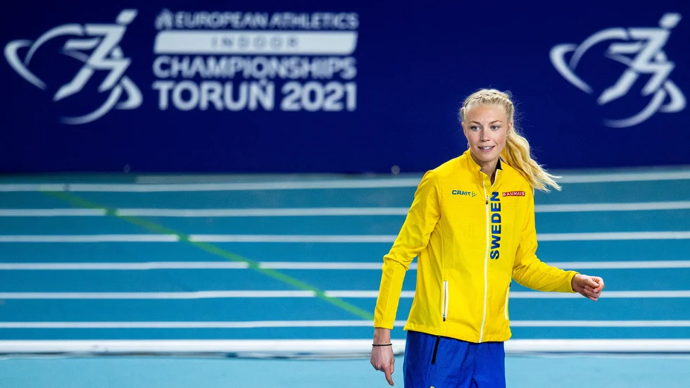 Maja Nilsson klarade 1,82 på första försöket och är därmed klar för final i U23-EM.