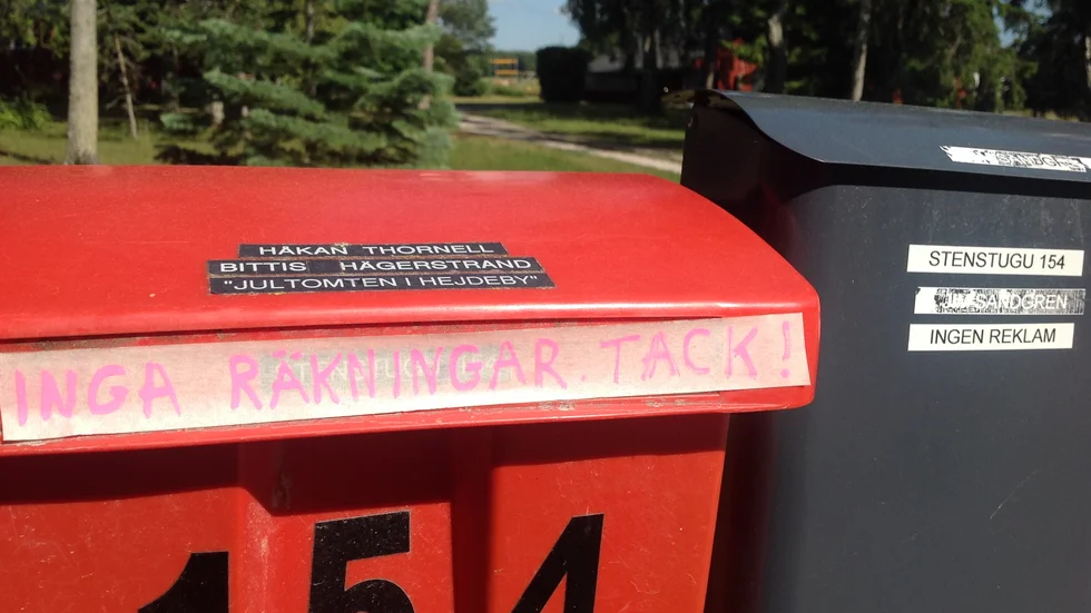 Landsbygden är beroende av postutdelning, menar insändarskribenten.
