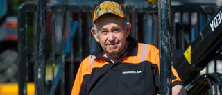 79-årige Göran Lövgren prisades för sina insatser 