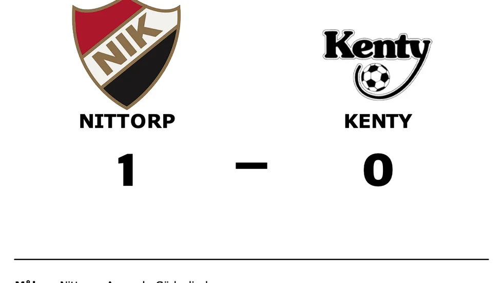 Nittorps IK vann mot BK Kenty