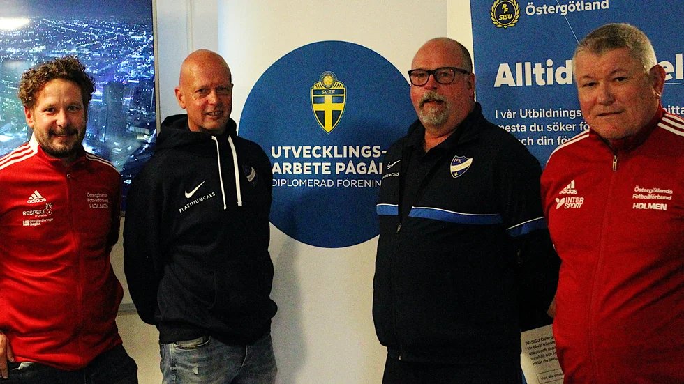 IFK Norrköping tillhör nu en av landets sex diplomerade fotbollsklubbar. Johan Thorén och Kjell Storm från ÖFF gav beskedet till bland annat akademichefen Tony Martinsson och Stefan Johnsson. 