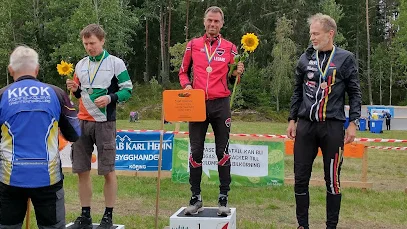 Johan Pettersson från OK Motala vann veteran-SM i 50-årsklassen när tävlingarna avgjordes i Köping.