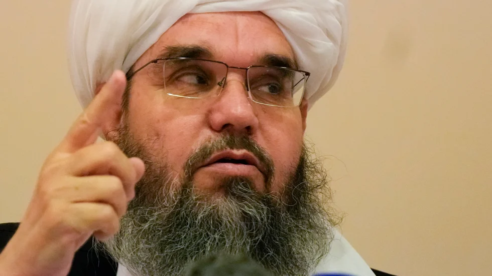 En av talibanernas högsta ledare, Shahabuddin Dilawar, lovar att alla grupper ska representeras i en kommande regering. Arkivbild.