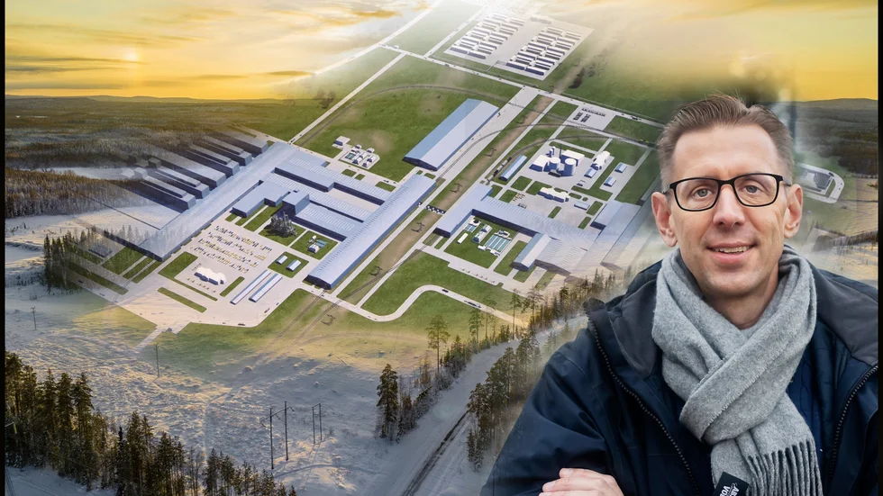 "Vi jobbar intensivt med nya kunder", säger Erik Bohman, chef för affärsområde stål på H2 Green Steel. Han ingår även i koncernledningen.