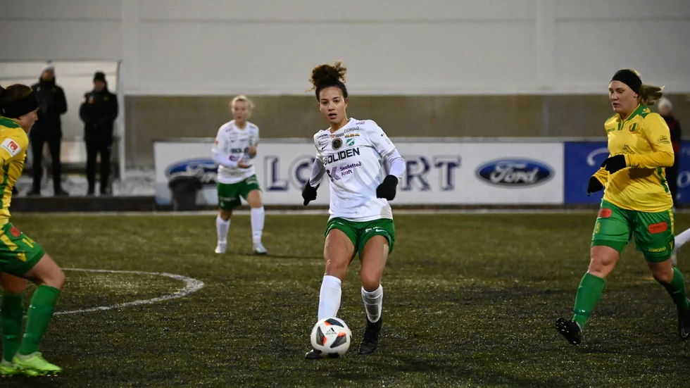 Arianna Veland har trivts även om det har varit en riktigt turbulent säsong i Morön.