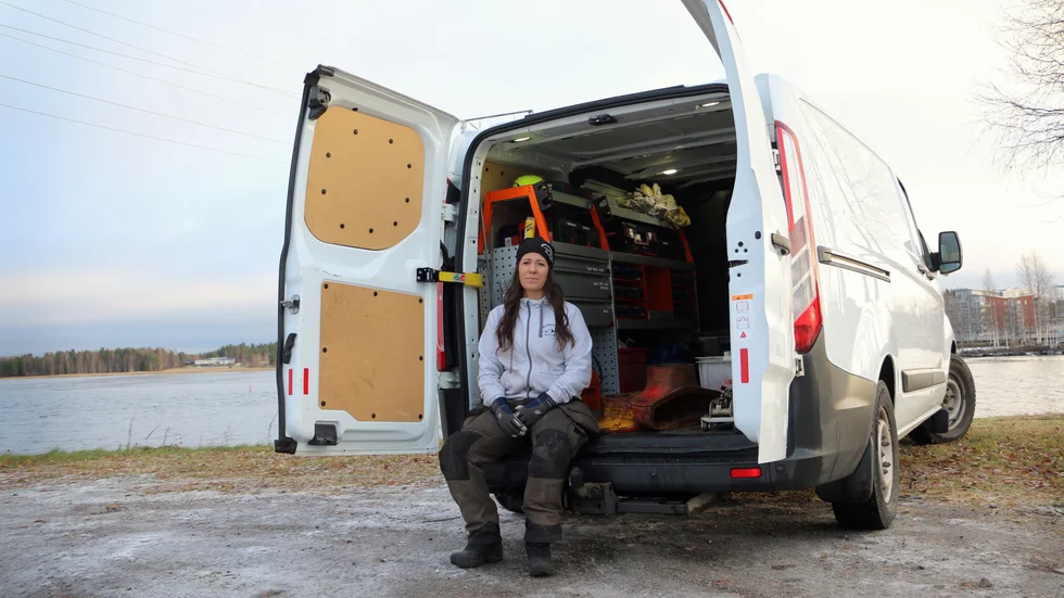 Gabriella Olofsson flyttade nyligen hem till Piteå igen efter att ha bott på andra orter i flera år. Nu storsatsar hon på det nystartade företaget Norrlandsservice svets och propeller.