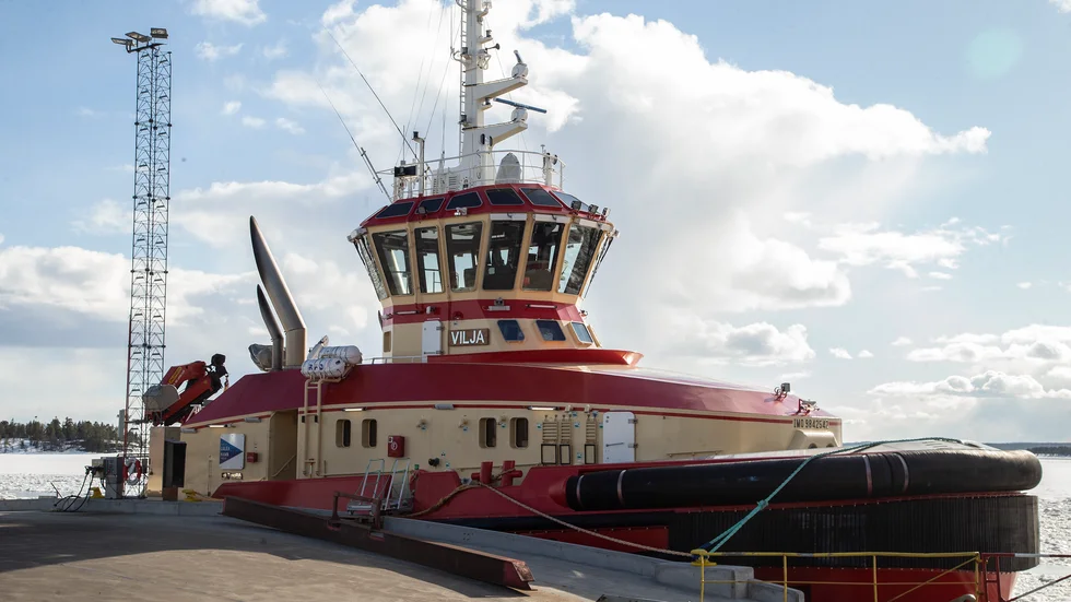 Isbrytaren Vilja ligger numera i Piteå hamn.