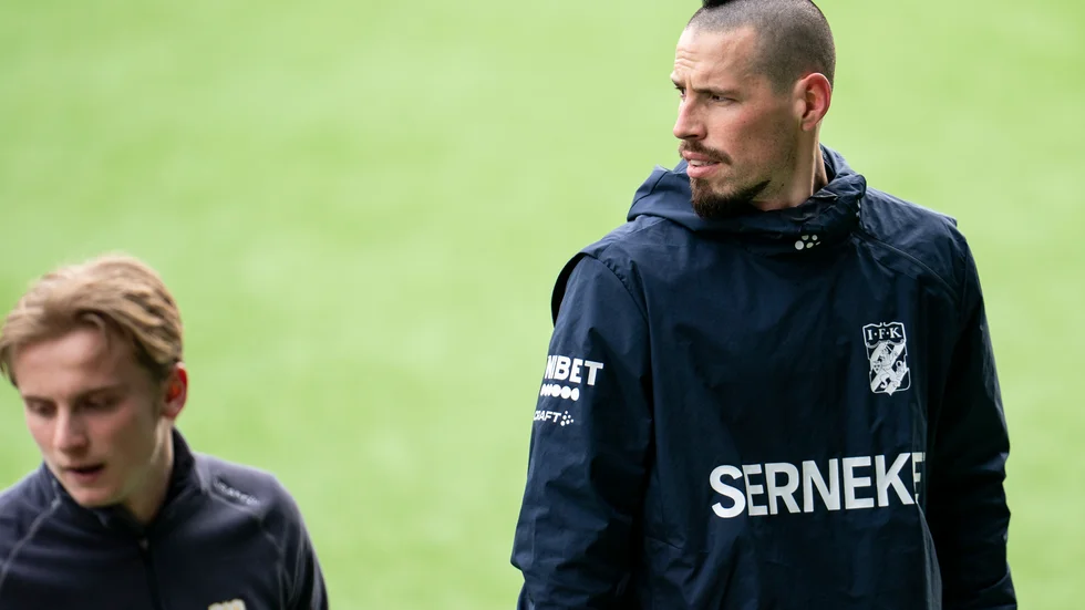Marek Hamsik, 33, tränar igen men finns inte med i IFK Göteborgs trupp till lördagens allsvenska premiär borta mot Örebro SK. Arkivbild.