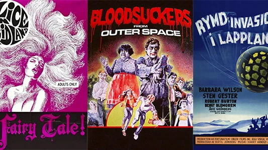 Den nya strömningstjänsten Cultpix tillhandahåller bland annat skandinaviska erotiska filmer, amerikansk skräck och kultig scifi. Pressbild.