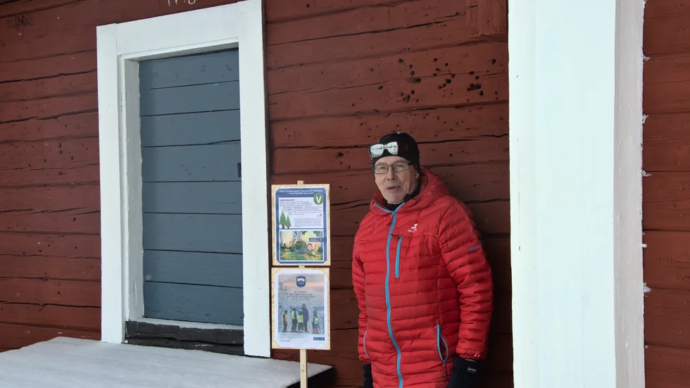 Kjell Henriksson står bakom den historiska vandringen som pågår fram till och med 31 maj.
