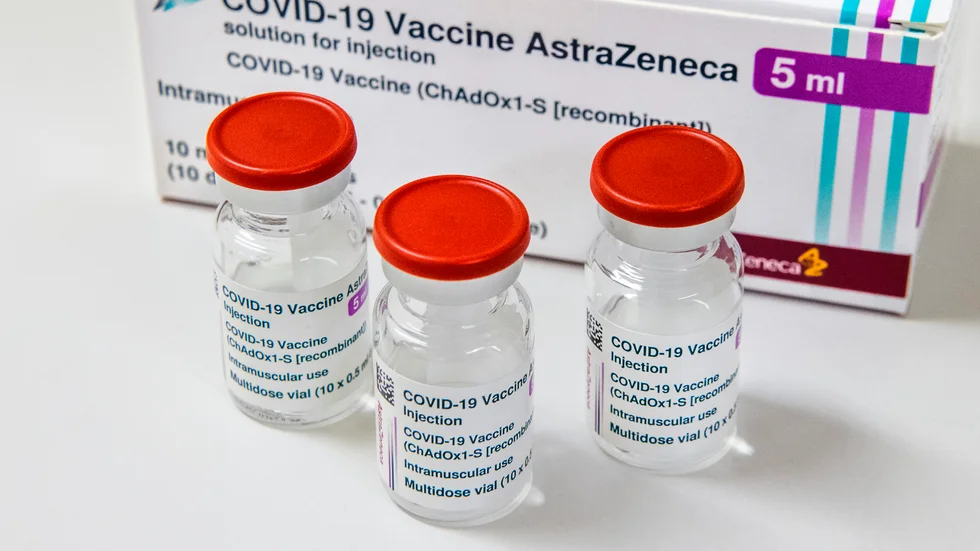 Astra Zenecas vaccin mot covid-19.