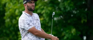 Rahm ledde – fick bryta efter positivt test