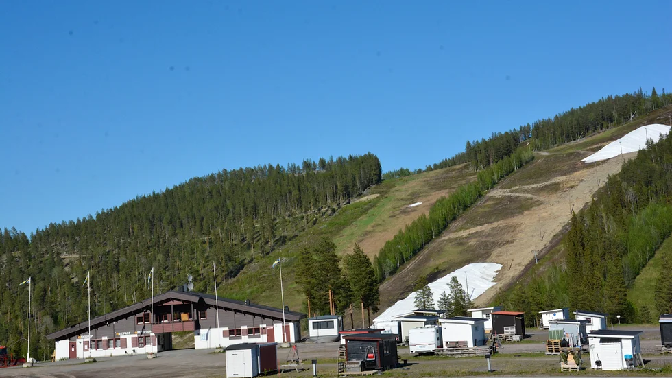 Skicamps anläggning i Storklinten utanför Boden.