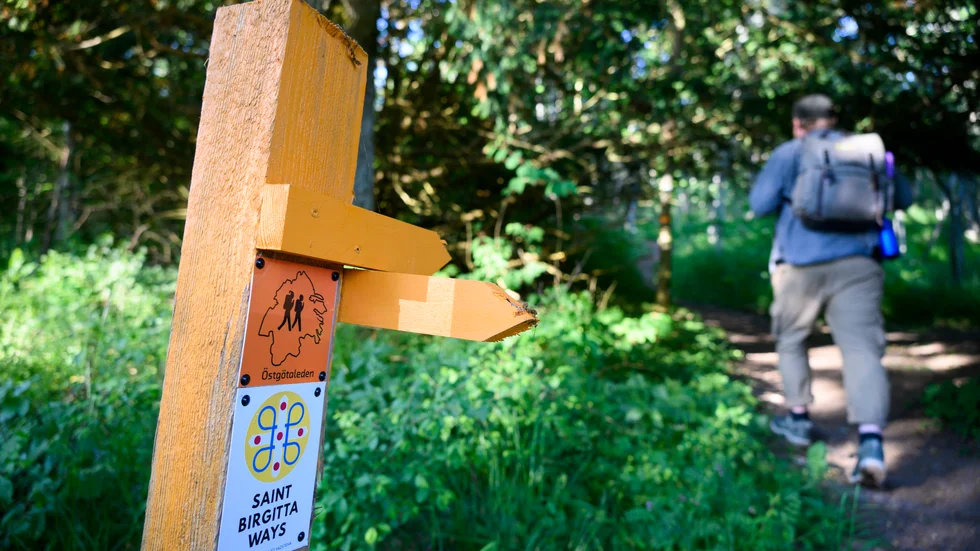 Än är det inte trångt på de svenska pilgrimslederna. Men intresset för att pilgrimsvandra ökar stadigt.