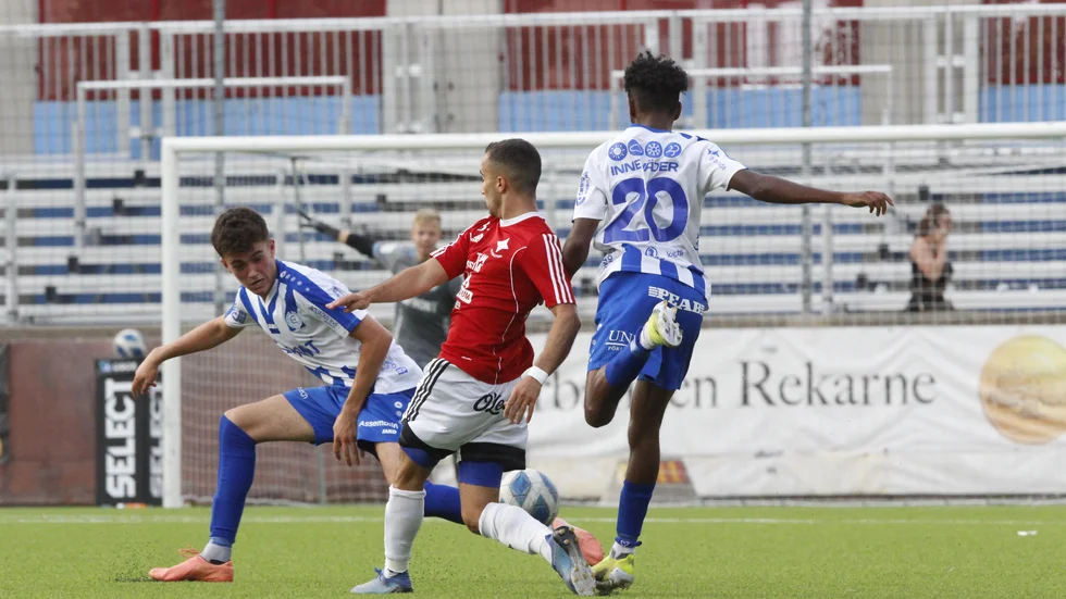 Eskilstunaderby mellan City och IFK från i somras.