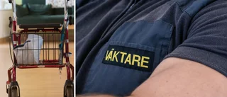 Demensboende satte in väktare – rädda för aggressiv man