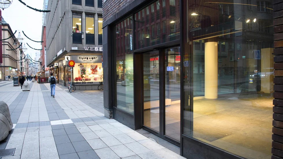 Det kan bli kärvt för butikslokaler även efter pandemin, varnar Handelsbanken i en färsk rapport. Arkivbild