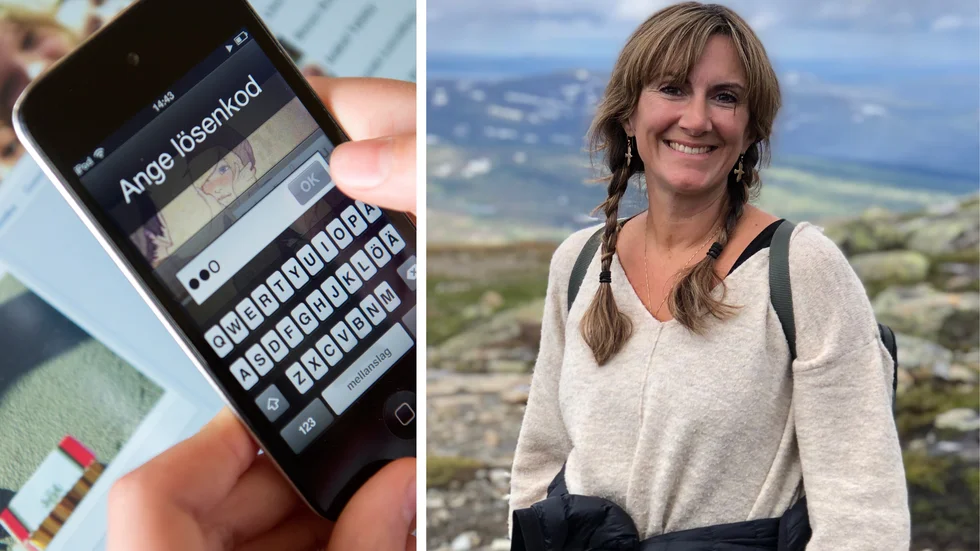 Strängnäsbon Christina Karlssons mobiltelefon blev stulen i mars i år: "Jag gick in ganska snabbt och försökte spåra den men då stängde de av den direkt."
