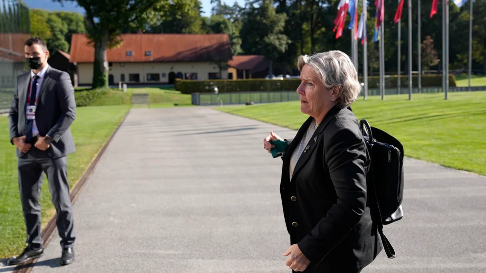 Nederländernas försvarsminister Ank Bijleveld avgår. Arkivbild.