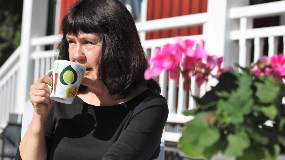 Gudrid Hansen ser sig själv som en typisk Kinda-bo. Hon brinner för sin hembygd.