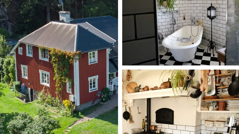 Kapellet Fläret Betania utanför Bankekind är ett hem som inte liknar något annat, fullt av kreativitet och udda lösningar. Eller vad sägs om att ett gammalt badkar gjordes om till spiskåpa i köket?