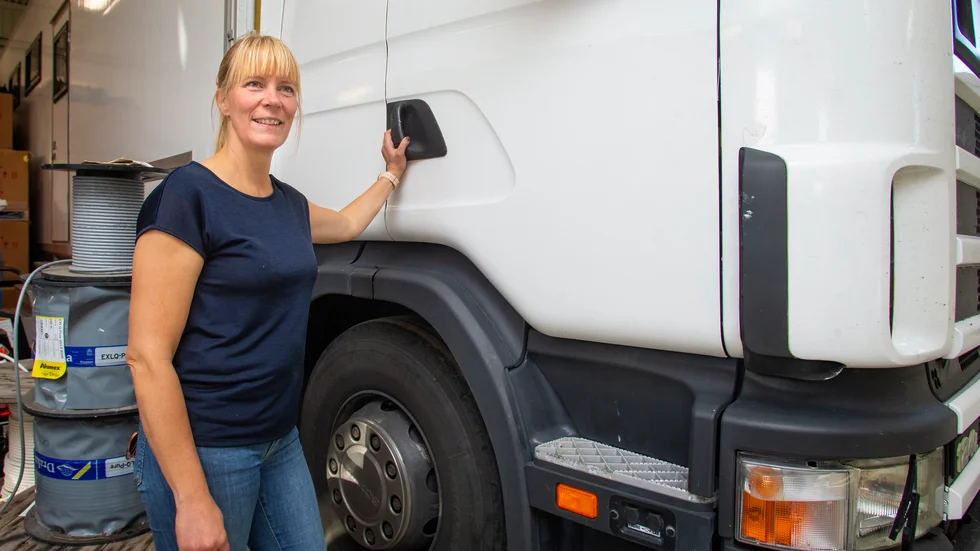 Linda Marklund är lagledare för Piteå Ridklubbs hopplag med stora häst. I helgen går lastbilen till Härnösand för första grundomgången av elitallsvenskan. (Arkivbild) 