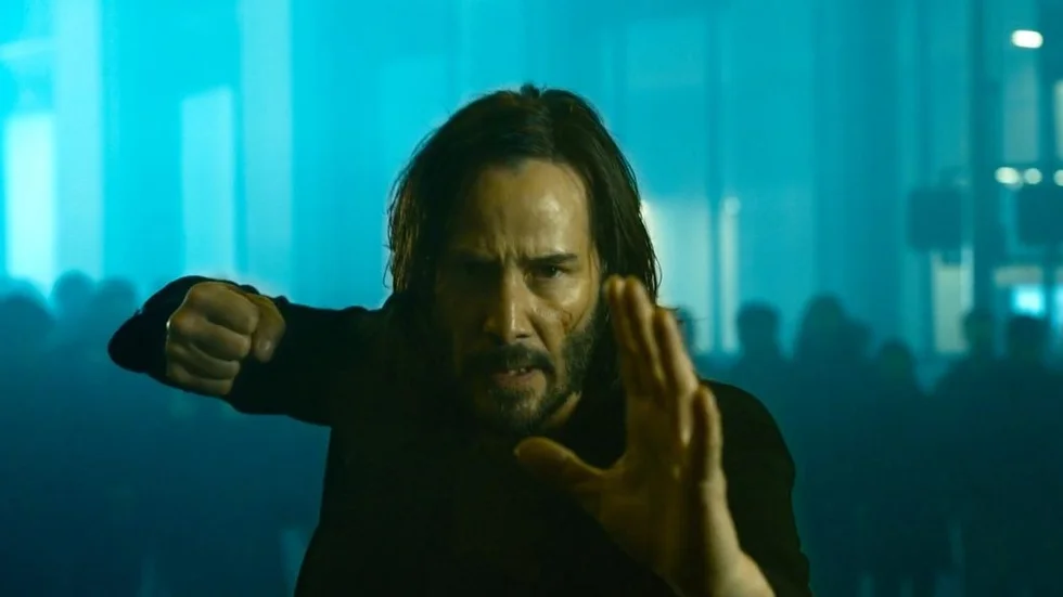 ”The matrix” är tillbaka - för första gången sedan 2003. Det här är en screenshot från trailern.