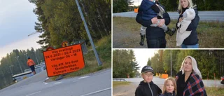 Avstängd väg skapar stora problem för barnfamiljer i Klutmark: ”Barnen kan man tydligen köra över hur som helst”