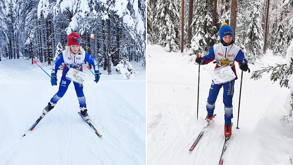 Love Johansson och Viggo Johansson, Skellefteå OK, var två tävlande när klubben hittade ett sätt att erbjuda en tävlingsform utan att samlas många på samma ställe.