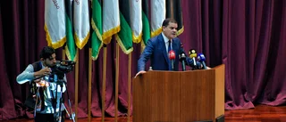Tillfällig premiärminister svärs in i Libyen