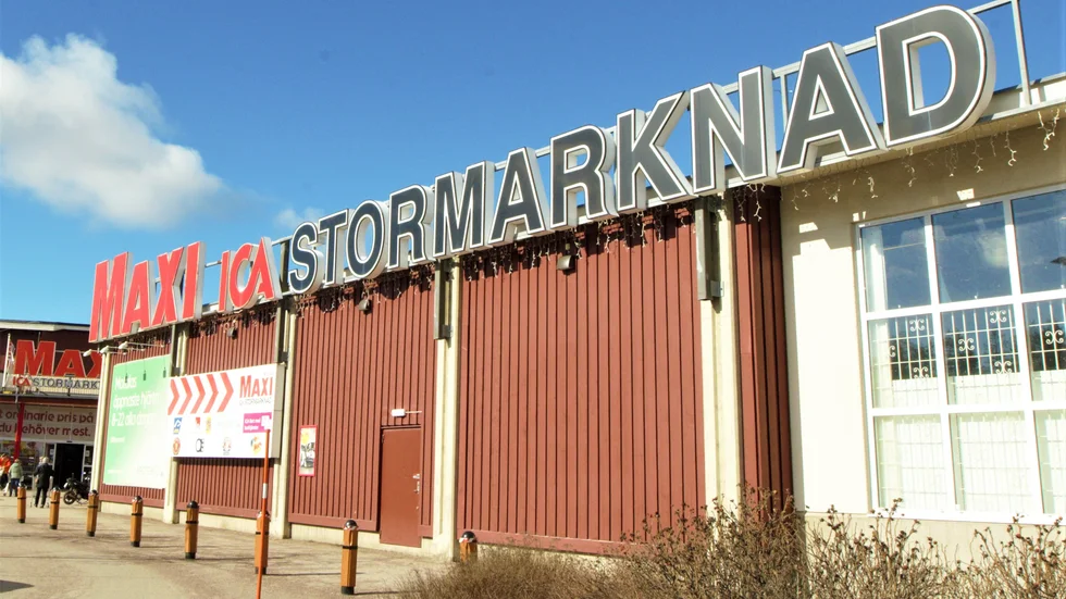 Ligan utförde brott i livsmedelbutiker, så som Ica Maxi, runt omkring i Sverige. Arkivbild.