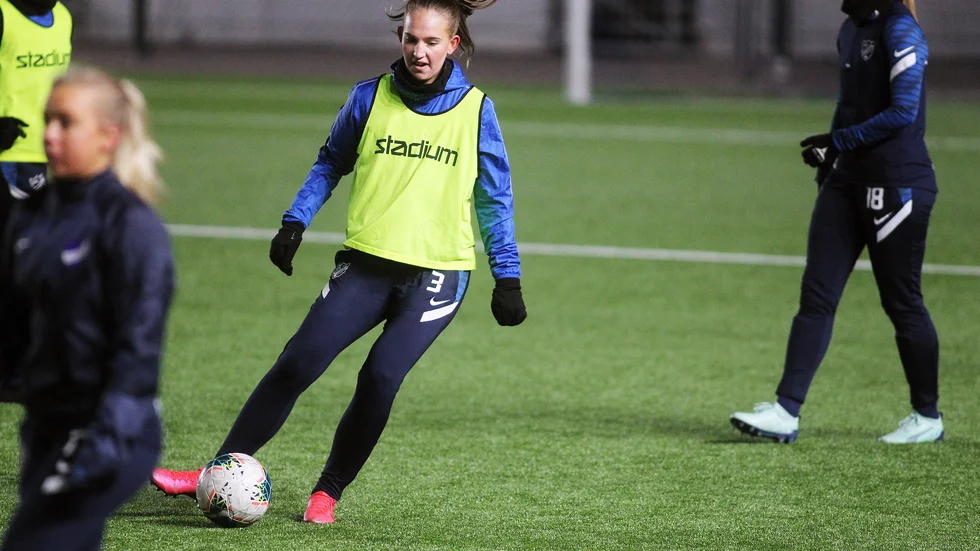Clara Flenhagen är redo för debut i elitettan.