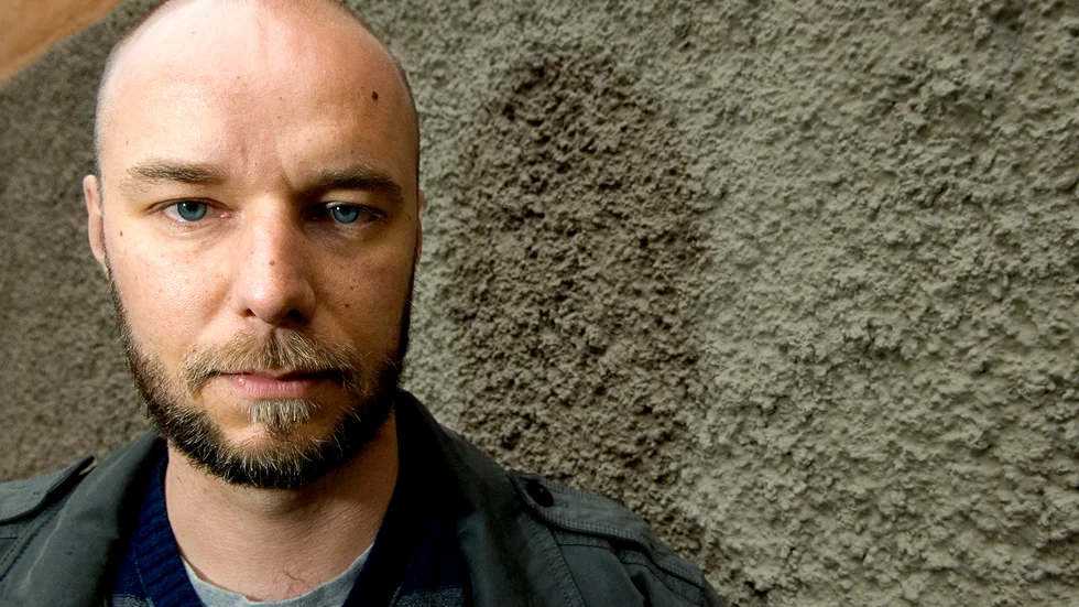 Sven Olov Karlsson tilldelas Tidningen Vi:s litteraturpris 2020. Arkivbild.
