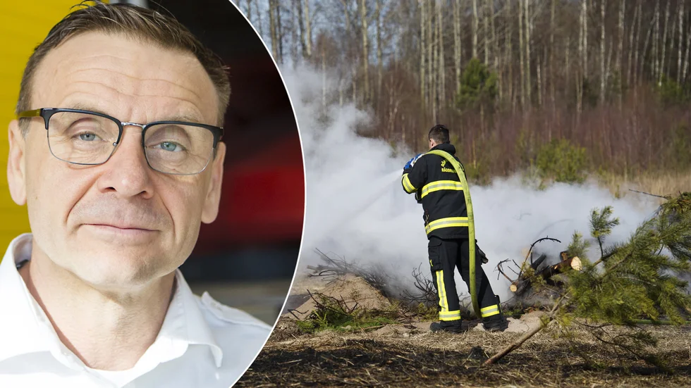 Mattias Gårdholt är förbundschef på Västra Sörmlands räddningstjänst.