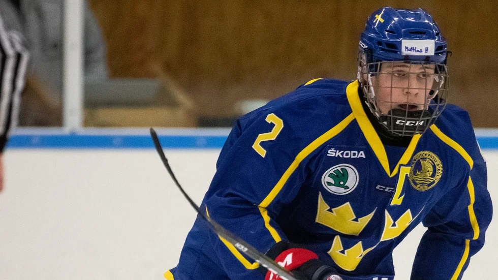 Mattias Hävelid gjorde mål i kvartsfinalen mot USA.