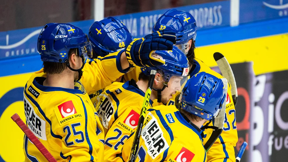 Jesper Frödén hittade nätet två matcher i rad när Tre kronor ställdes mot Norge.