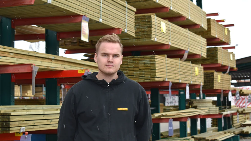 Johan Degerfeldt, Byggmax, berättar att det aldrig har varit så hög efterfrågan förut. 