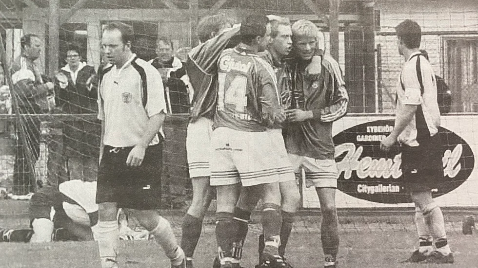 HFK vann derbyt mot VIF med 2-1 för 20 år sedan. 