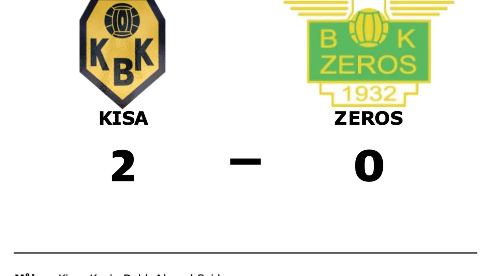 Kisa vann mot Zeros
