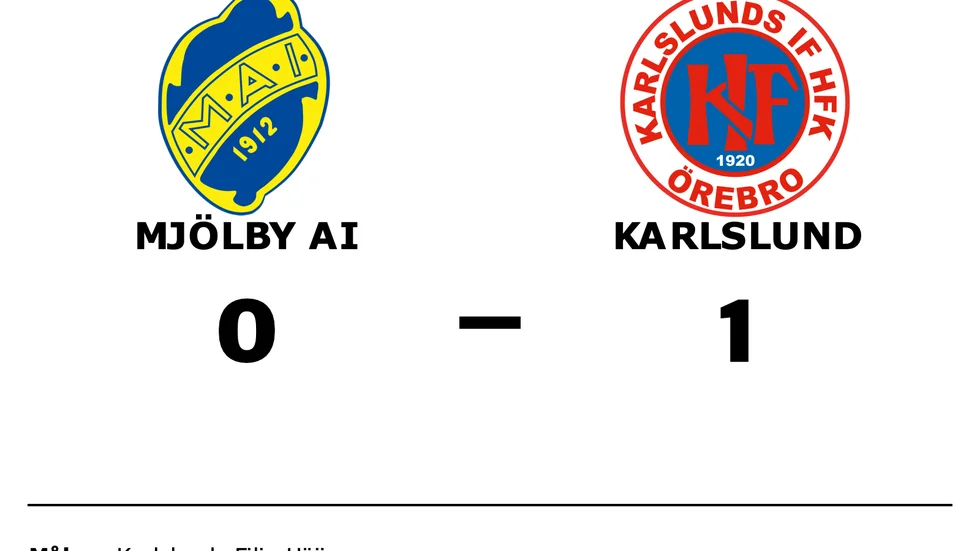 Mjölby AI förlorade mot Karlslund
