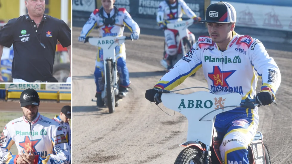 Mikael Teurnberg har tagit ut både Luke Becker och Rasmus Jensen för Dackarna mot Rospiggarna och avstår möjligheten att köra riders replacement för Maciej Janowski.