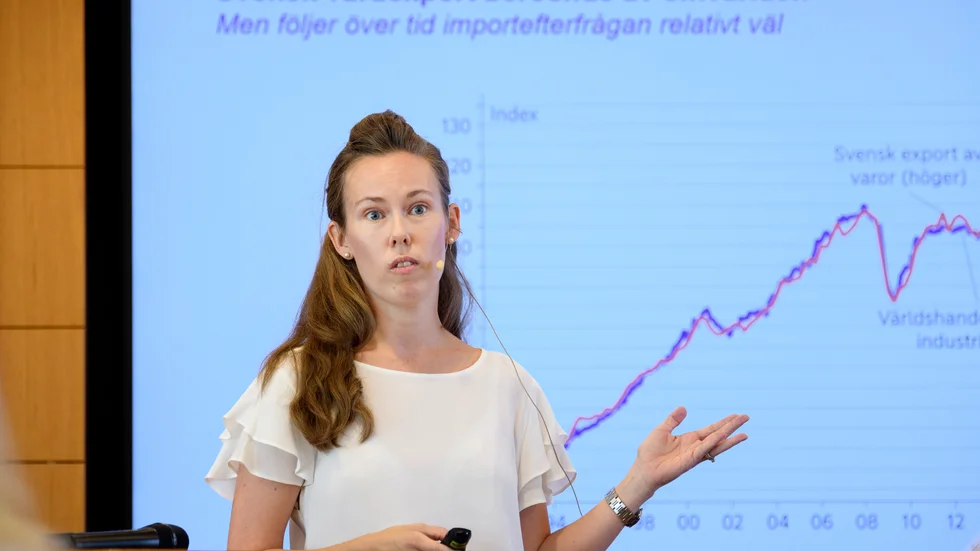 Susanne Spector, chefsanalytiker på Nordea, har studerat utvecklingen i Sveriges regioner. Arkivbild.